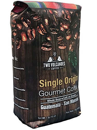 Two Volcanoes Guatemala Whole Bean Medium Roast Coffee
