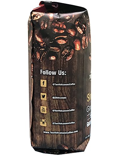 Two Volcanoes Guatemala Whole Bean Medium Roast Coffee