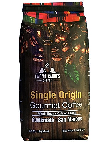 Two Volcanoes Guatemala Whole Bean Medium Roast Coffee
