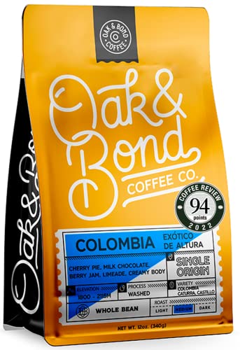 Oak & Bond Colombia Single Origin Medium Roast - 12 oz. Bag