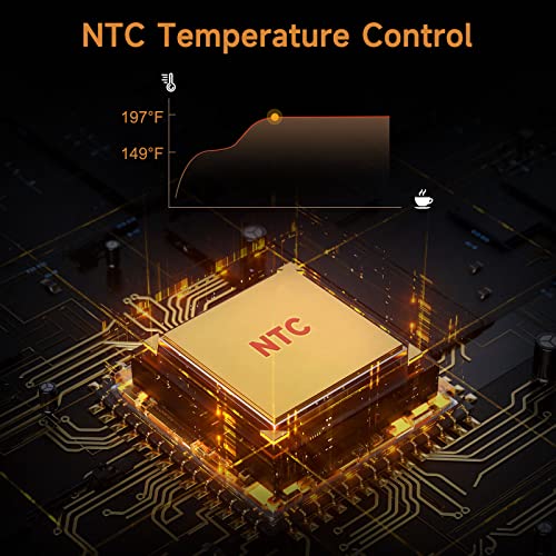 Kwister Espresso Machine 15 Bar, Espresso and Cappuccino Machine with Milk Frother, Espresso Maker with Steamer, Digital Touch Screen Coffee Machine with 50 oz Water Tank