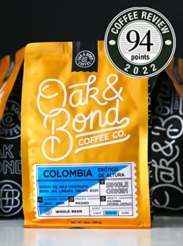 Oak & Bond Colombia Single Origin Medium Roast - 12 oz. Bag