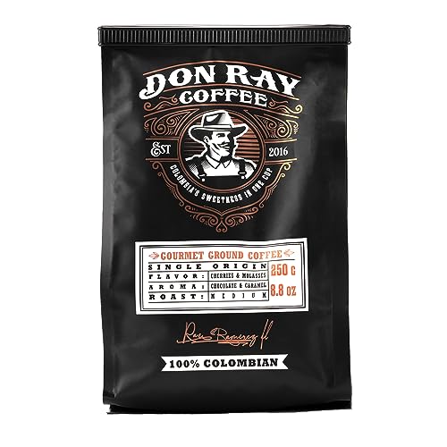 Premium Colombian Ground Coffee - Medium Roast 250g Pack