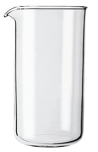 GROSCHE Borosilicate 3.3 Glass Universal Replacement Beaker for French Press Coffee and Tea Makers - Enhanced Coffee and Tea Brewing Experience (34.oz - Medium)