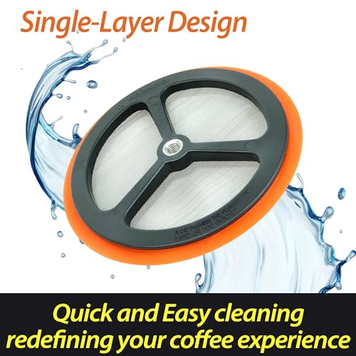 PortableAnd 34oz Double Vacuum Insulation Large Silicone French Press Coffee Maker with Silicone Ring, Stainless Steel, Perfect for Camping, Travel, and At-Home Use (Matte Black)