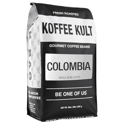 100% Single Origin Colombian Arabica Medium Roast (80oz)