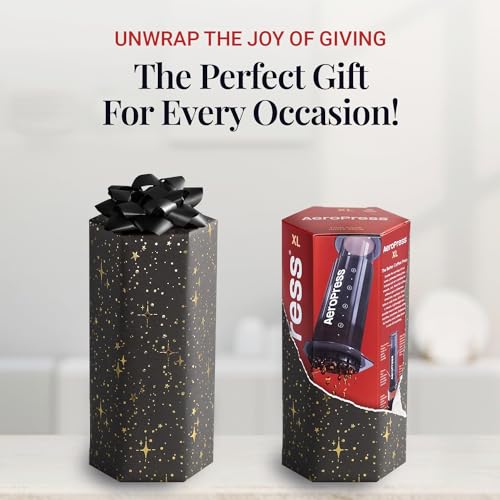 Aeropress Original Coffee and Espresso-Style Maker, Barista Level Portable Coffee Maker with Chamber, Plunger, and Filters, Quick Coffee and Espresso-Style Maker, Made in USA