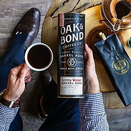 Oak & Bond Colombian Whisky Barrel Aged Coffee 10oz