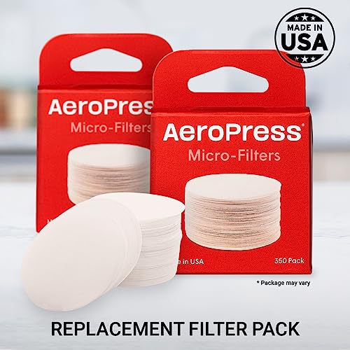AeroPress Replacement Filter Pack - Microfilters For AeroPress Coffee And Espresso-Style Coffee Maker - 2 Pack (700 count)
