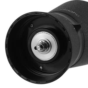 Vzaahu Manual Coffee Grinder with Stainless Steel Conical Burr Black Rock Texture 15 External Adjustable Settings 70g Coffee Bean Large Hopper Hand Spice Mill for Aeropress Drip Coffee Espresso French