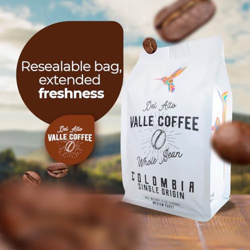 Colombia Del Alto Valle Whole Bean Coffee, 12 oz