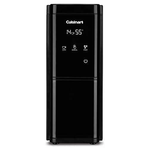Touchscreen Burr Grinder, 7.34"(L) x 5.0"(W) x 11.14"(H), 14 cups