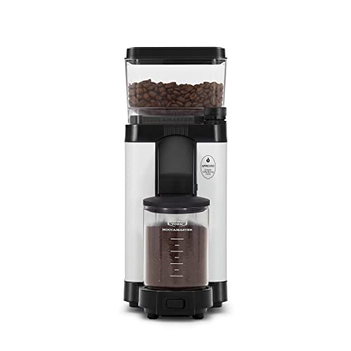 Technivorm Moccamaster 49522 KM5 Burr Coffee Grinder, Matte White