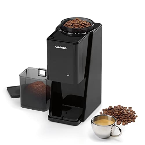 Touchscreen Burr Grinder, 7.34"(L) x 5.0"(W) x 11.14"(H), 14 cups