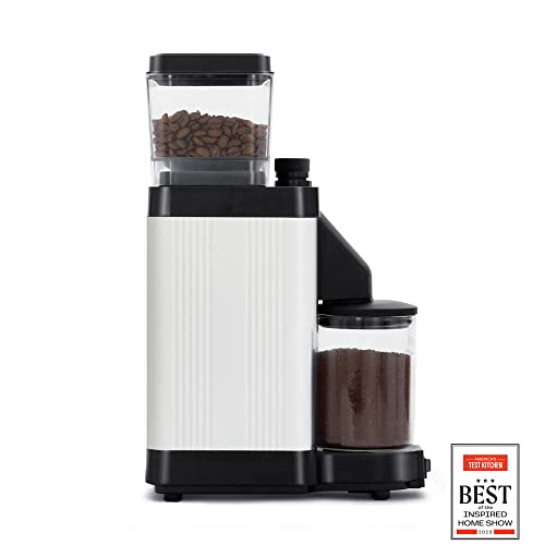 Technivorm Moccamaster 49522 KM5 Burr Coffee Grinder, Matte White