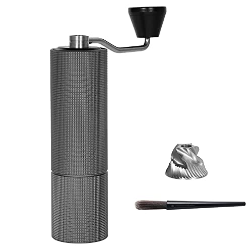 TIMEMORE Chestnut C2 MAX Manual Coffee Grinder with Adjustable Coarseness, Capacity 30g with CNC Stainless Steel Conical Burr, Pour Over Coffee for Hand Grinder Gift of Office Home Traveling Camping