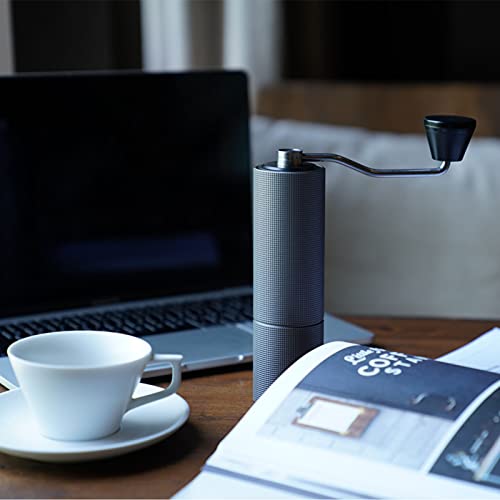 TIMEMORE Chestnut C2 MAX Manual Coffee Grinder with Adjustable Coarseness, Capacity 30g with CNC Stainless Steel Conical Burr, Pour Over Coffee for Hand Grinder Gift of Office Home Traveling Camping