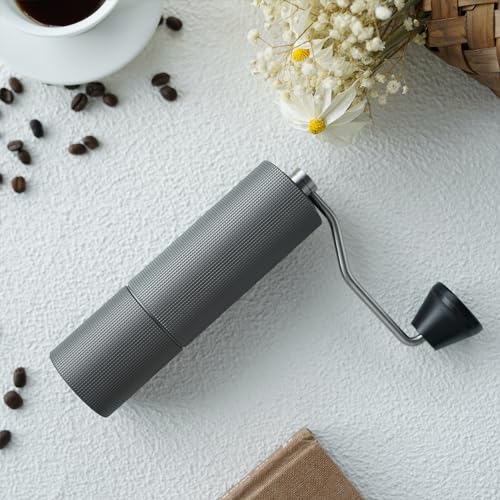 TIMEMORE Chestnut C2 MAX Manual Coffee Grinder with Adjustable Coarseness, Capacity 30g with CNC Stainless Steel Conical Burr, Pour Over Coffee for Hand Grinder Gift of Office Home Traveling Camping