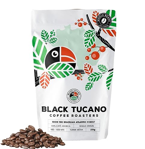 Brazilian Black Tucano Whole Bean Medium Roast Coffee