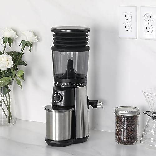 Aieve Single Dose Hopper Bellow Compatible for OXO Brew Conical Burr Coffee Grinder, Silicone Coffee Hopper Blower for Burr Coffee Grinder