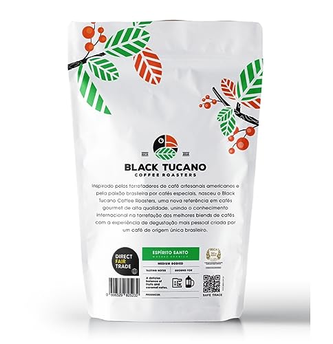 Brazilian Black Tucano Whole Bean Medium Roast Coffee