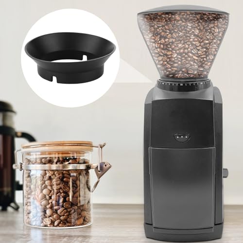 4pcs Gasket Replacement for Baratza Encore Grinder, Silicone Coffee Grinder Gasket Coffee Replacement Ring for Baratza Virtuoso Coffee Grinder & Electric Conical Burr Coffee Grinder(Black)