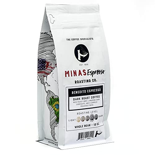 Minas Espresso Dark Roast Whole Bean CoffeeInsets