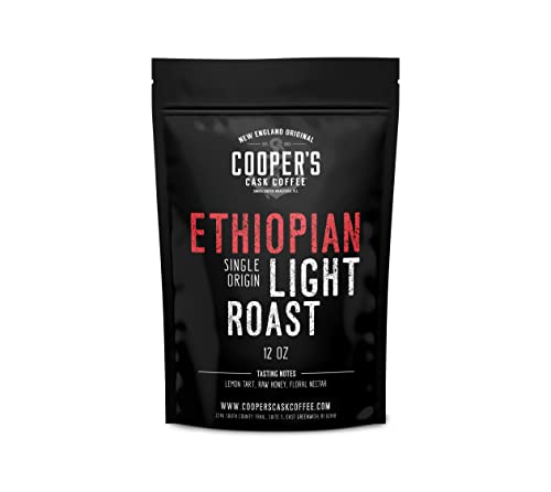 Ethiopian Grade 1 Light Roast Ground Coffee - 12 oz Bag