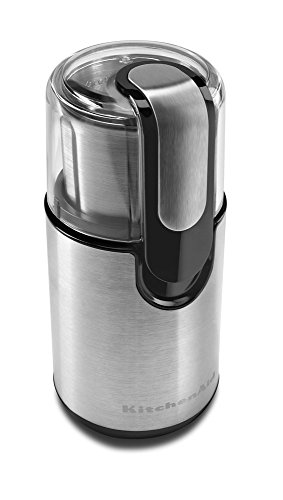 KitchenAid BCG111OB Blade Coffee Grinder - Onyx Black (Renewed)