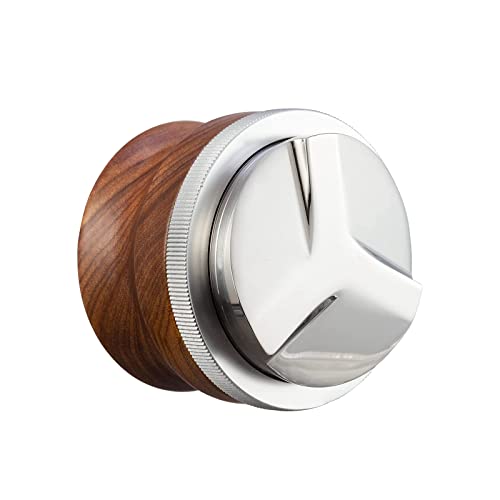 Walnut Handle Espresso Distributor for 58mm Portafilter