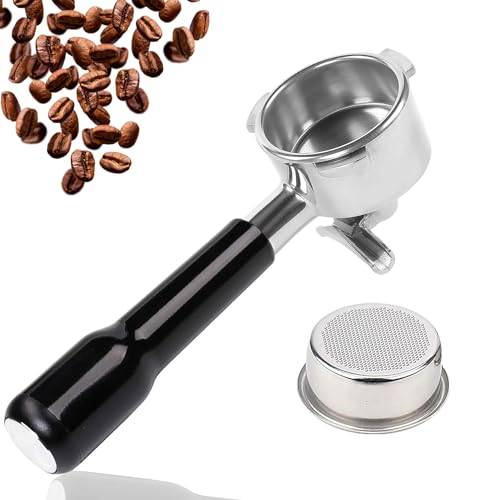 Breville Bambino Portafilter - Double Spout, Stainless Steel