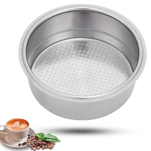 Double Layer Stainless Steel Coffee Filter for Espresso Machine