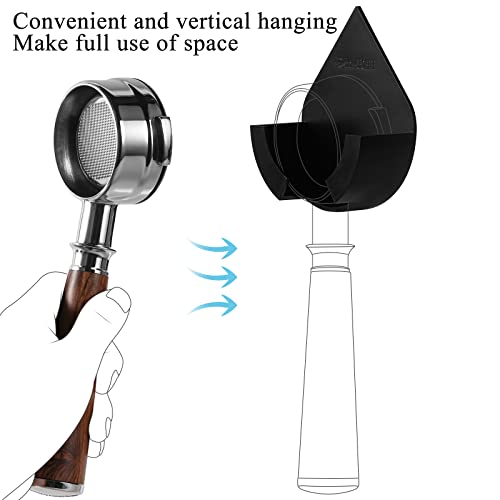 Coffee Portafilter Wall Rack - Espresso Machine Holder