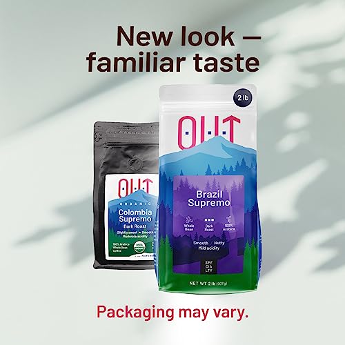 Dark Roast Low Acid Brazil Whole Coffee Beans