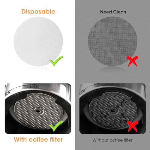 Aieve Coffee Paper Filters for Breville Espresso Maker
