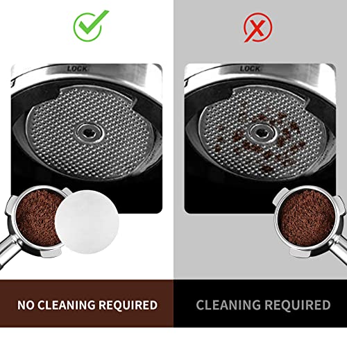 500 Pcs 54mm Espresso Coffee Filter Paper Set