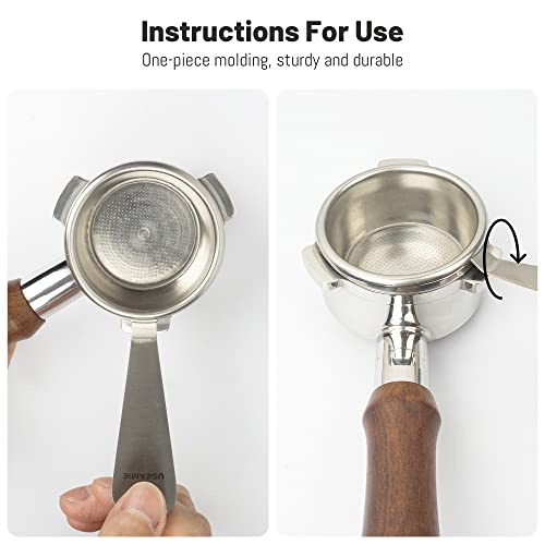 Stainless Steel Coffee Portafilter Remover Tool for Espresso