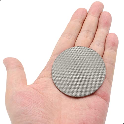 2 Pack Reusable Espresso Portafilter Puck Screen Filter
