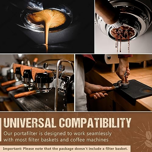 Naked Bottomless Portafilter Kit with Latte Pen & Spoon