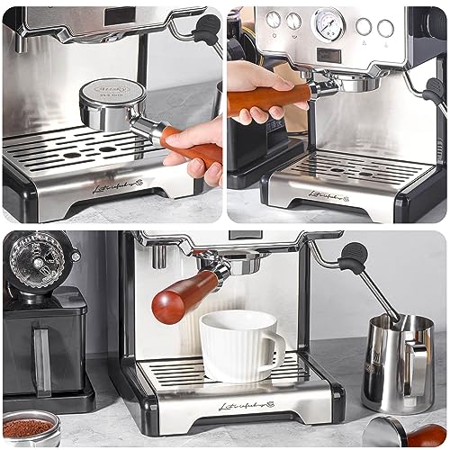 Attsky 53.5mm Espresso Puck Screen, Stainless Steel