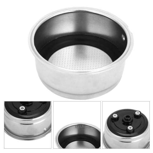 Stainless Steel Coffee Filter Basket for Espresso Machines (2-Pack)