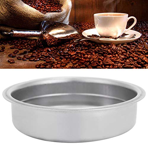 Double Cup Stainless Steel Coffee Filter Basket, Reusable