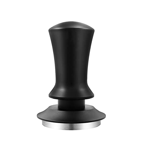 Espresso 54mm Tamper with Calibrated Spring, Stainless Steel