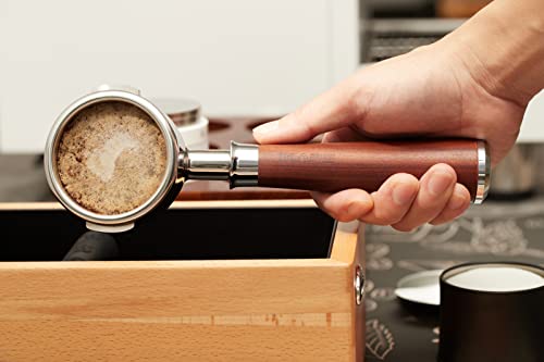 IKAPE 51mm Espresso Paper Filters (200pc) with Storage Case