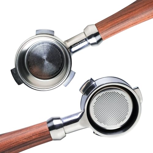 54mm Bottomless Portafilter with Wdt Tool for Espresso Brewing