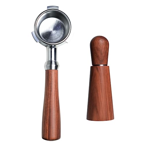 54mm Bottomless Portafilter with Wdt Tool for Espresso Brewing