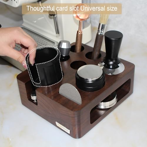 Espresso Tamper Station for 51-58mm Portafilters