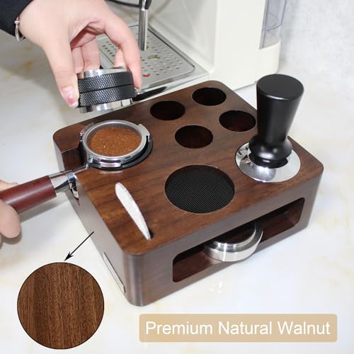 Espresso Tamper Station for 51-58mm Portafilters