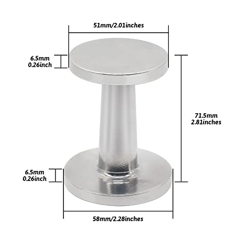 Ezebesta Dual-Sided Espresso Hand Tamper Dual Ended 51mm/58mm
