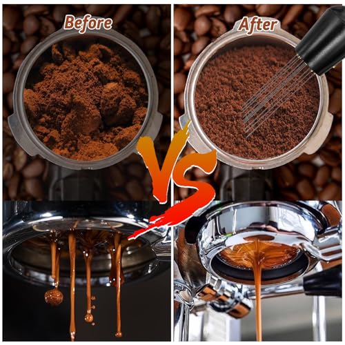 51mm Espresso Tamper with WDT Tool and Silicone Mat